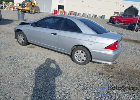 2005 Honda Civic Vp из США, поврежденный, VIN 1HGEM22155L038116